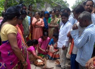 आ. जोरगेवार यांच्या स्थानिक विकास निधीतून शौचालय नूतनीकरणाचे उद्घाटन