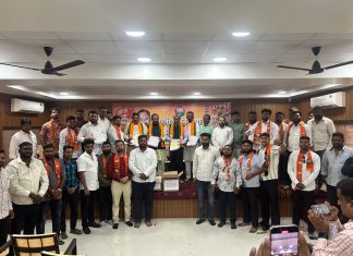 युवा मोर्च्याचा कार्यकर्ता म्हणजे परिवर्तनाचा शिल्पकार – आ. किशोर जोरगेवार