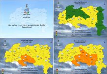 चंद्रपूर जिल्ह्यासाठी 1 व 3 एप्रिल रोजी येलो तर 2 एप्रिल रोजी ऑरेंज अलर्ट जारी