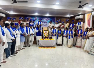 भारतरत्न डॉ. बाबासाहेब आंबेडकर यांनी दिलेले संविधान देशाच्या लोकशाहीचा आधारस्तंभ – आ. किशोर जोरगेवार