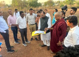 धम्मभूमी, बाबूपेठ येथे ७ एकरवर उभारणार पॅगोडा धर्तीचे विपश्यना केंद्र