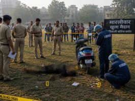 शिवाजी कॉलेज च्या समोरील प्रांगणात सापडला तरुणाचा मृतदेह