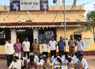 जुगार अड्ड्यावर पोलिसांची धाड; 23 जणांवर गुन्हा दाखल